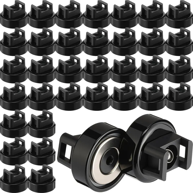 Magnetic Zip Tie Mounts – Tool-Free Cable Organizers for Metal Surfaces