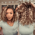 🔥Ready-to-Wear Glueless Curly Bob Wig