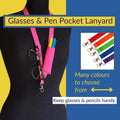 👩🏫NEW UPGRADED Plain Fabric Pen Lanyards