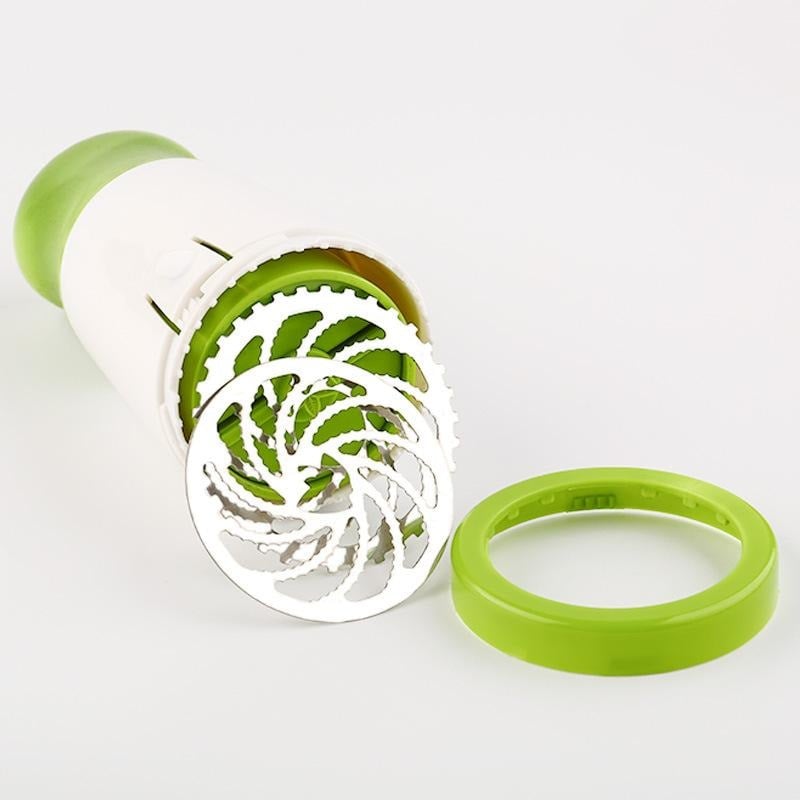 šæWhite & Green Compact Cordless Herb Chopper, Efficient Cilantro & Herb Mincer, Easy to Operate & Clean