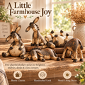 🏡🌾Whimsical Rustic Donkey Figurine