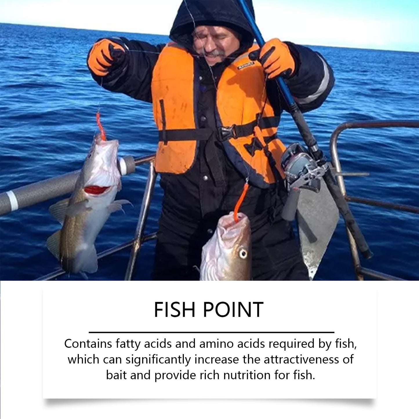 Red Worm Bait Agent Bait-Fish Attractant & Feed Booster
