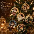 🎄🎉Christmas DIY Diamond Painting Ornaments Kit