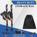 🔥 LAST DAY 50% OFF! 🔧 Dual-End Retractable Ratchet Straps 🛻