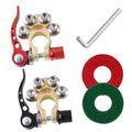 2PCS Car 4-Way Quick-Release Car Battery Terminal Connectors