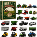 🚜Build the Fleet Collection 24-Day Vehicle Advent Calendar Series | ✨A New Adventure Every Morning