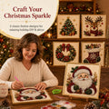 ๐DIY Christmas Pearl Diamond Painting Art Kit With Frame Relaxing & Beginner-Friendly