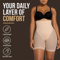 lunalayering™ High-Waisted Mid Thigh Short