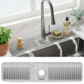 Tap Mat for Kitchen Sink, Splash Guard, Silicone Drying Mat, Quick Drying Stone Sink Tray ✨