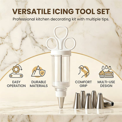 🧁✨Cake Decorating Syringe Kit