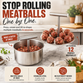 Stainless Steel Meatball Press for Uniform Home‑Made Meatballs