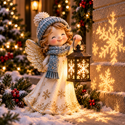 🌟Last day Promotion 🔥-🕯️ Solar Christmas Light with Holy Family Projection 🎄