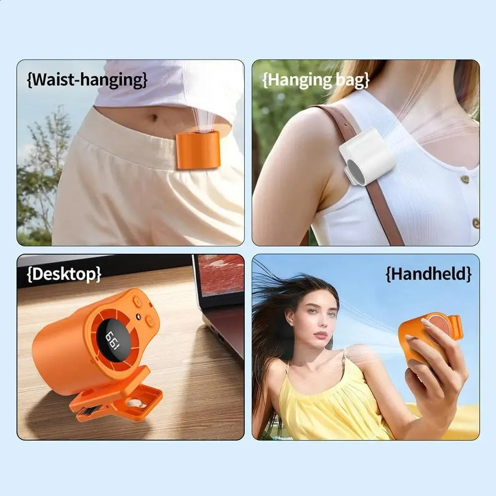 Portable Turbo Fan with LED Display