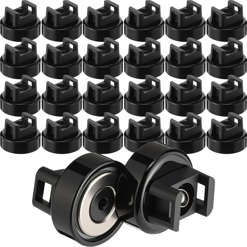Magnetic Zip Tie Mounts – Tool-Free Cable Organizers for Metal Surfaces
