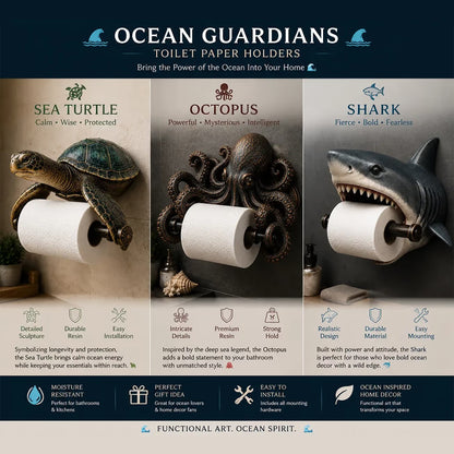 Ocean Guardians Toilet Paper Holder Series