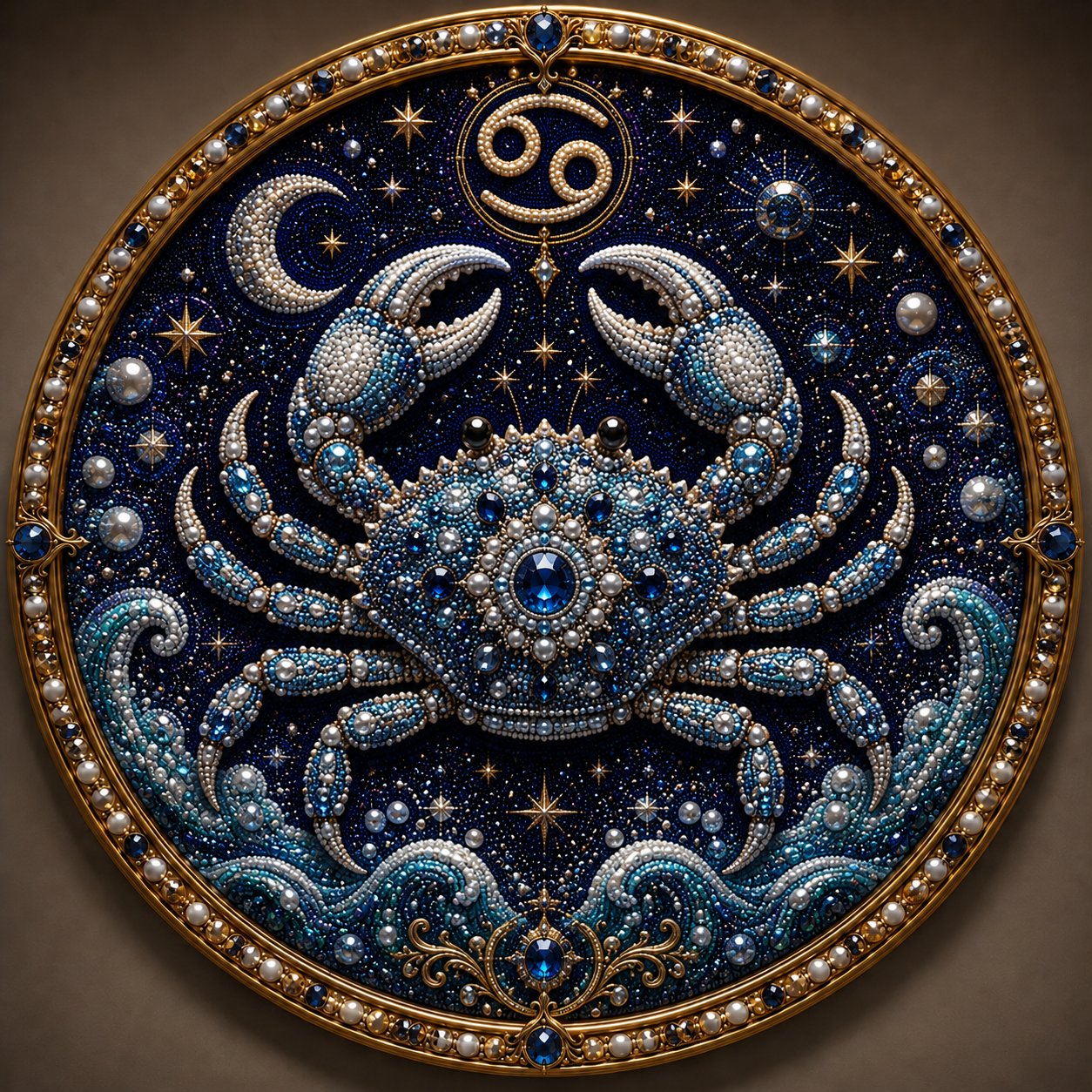🔥♈12 Zodiac Signs Pearl Art DIY Kit🌙
