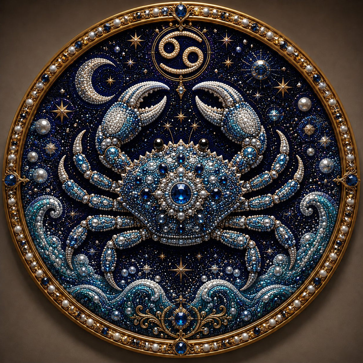 🔥♈12 Zodiac Signs Pearl Art DIY Kit🌙