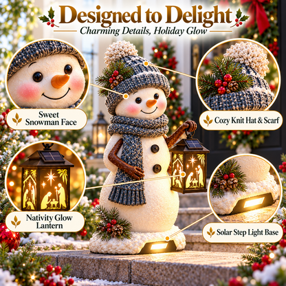 🌟Last day Promotion 🔥-🕯️ Solar Christmas Light with Holy Family Projection 🎄