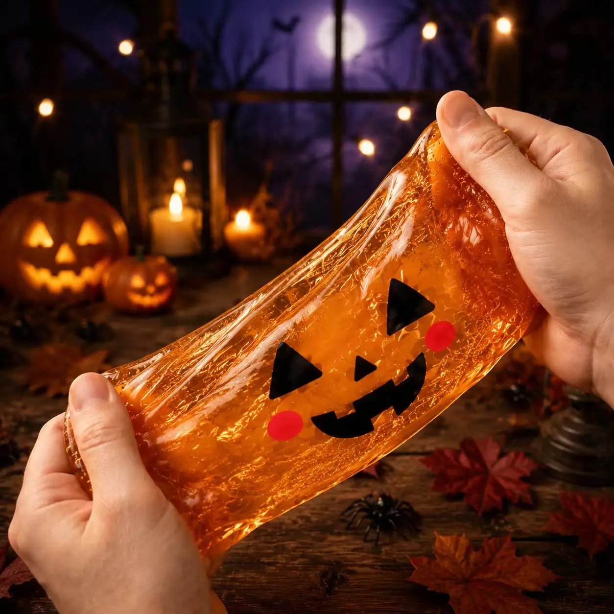 🔥LAST DAY 50% OFF - 🎃🎁Cute Halloween Scary Ghost Maruko Squeeze Toy Set