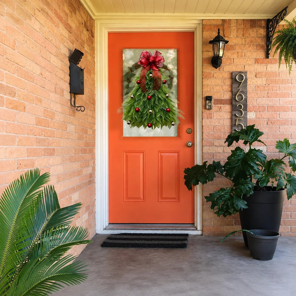 🔥Christmas Sale 50% OFF - 🎄Handmade Christmas Tree Wreath for Front Door