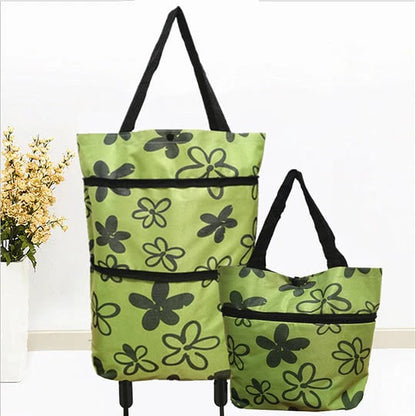 🔥HOT SALE 50% OFF - Foldable 2-in-1 Shopping Bag