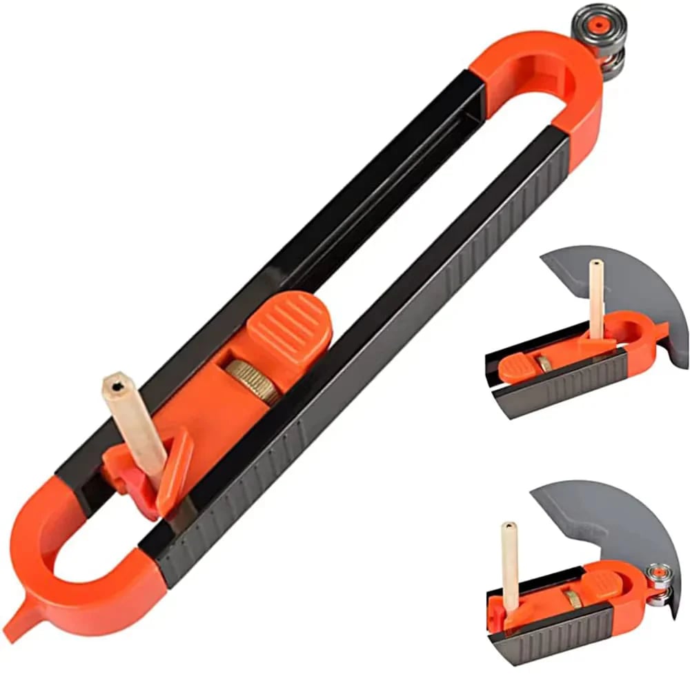 🔥Last Day 49%OFF-Contour Gauge Scribe Tool with Lock and Pencil