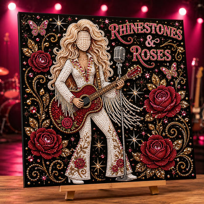 🔥Limited Stock 49% OFF🎤 Premium 3D Pearl Dolly Country Music Tribute Art Kit💎✨