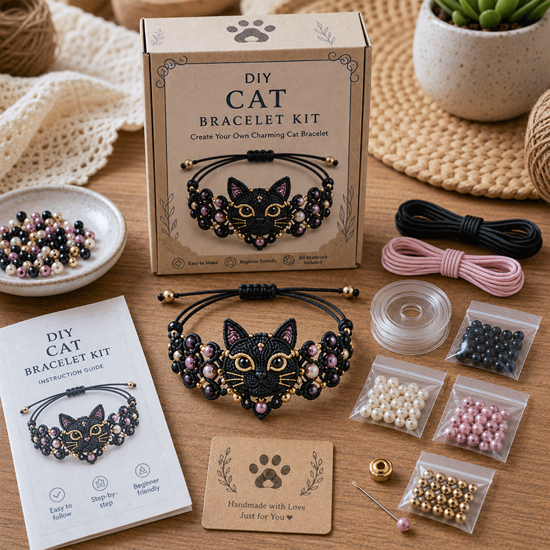 🔥50% Off Last Day - DIY Beaded Bracelet Making Kit🐙🎁