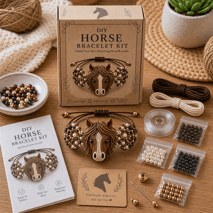 🔥50% Off Last Day - DIY Beaded Bracelet Making Kit🐙🎁