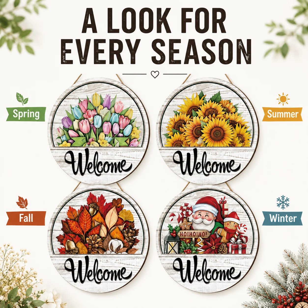✨✨ Refresh Your Door All Year — 12 Designs