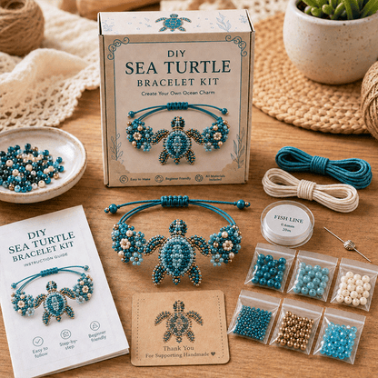 🔥50% Off Last Day - DIY Beaded Bracelet Making Kit🐙🎁