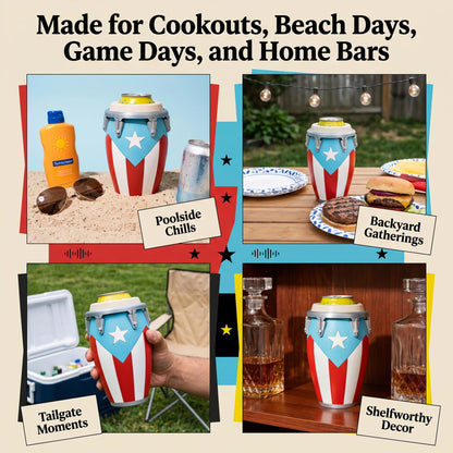 🥁 Conga Style Can Holder
