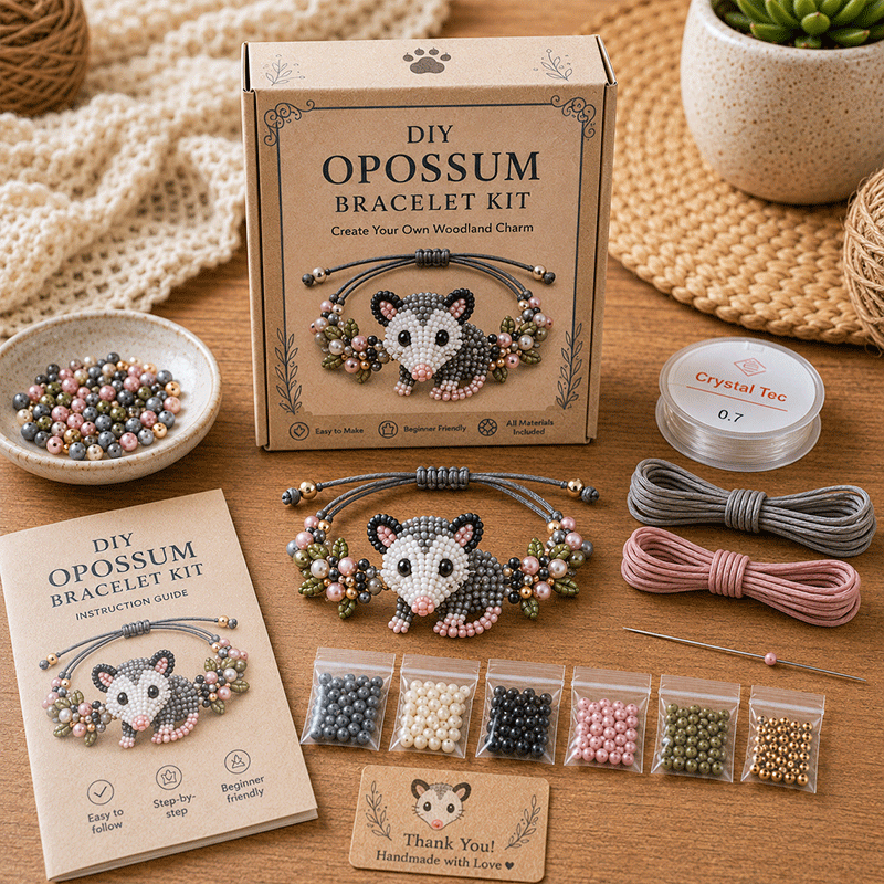 🔥50% Off Last Day - DIY Beaded Bracelet Making Kit🐙🎁