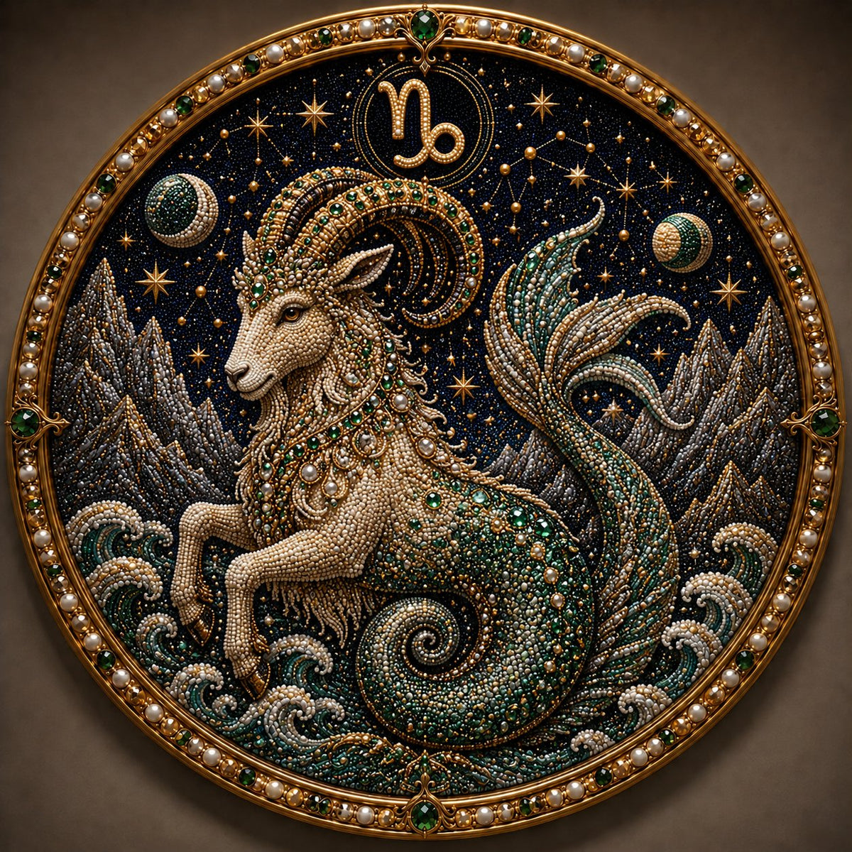 🔥♈12 Zodiac Signs Pearl Art DIY Kit🌙