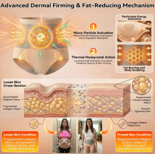 2026 Moringa and Berberine 4-in-1 Micro-Particle Shaping & Fat Burning Shorts