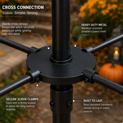 🔥Halloween Early Bird Special - 🧙49% Off The Enchanted Witch Garden Wind Spinner