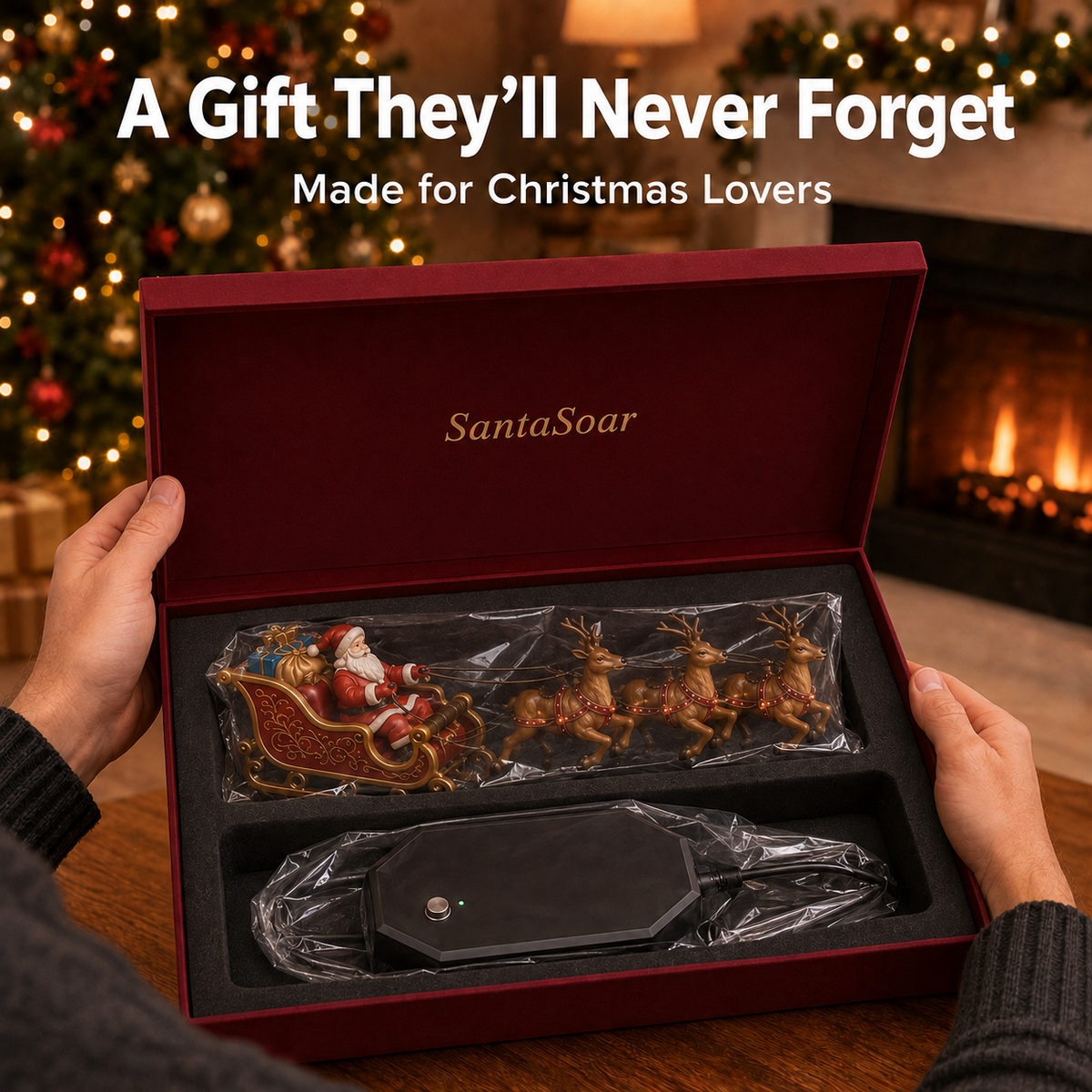 ✨ Santa Soar™ — Santa’s Flying Sleigh