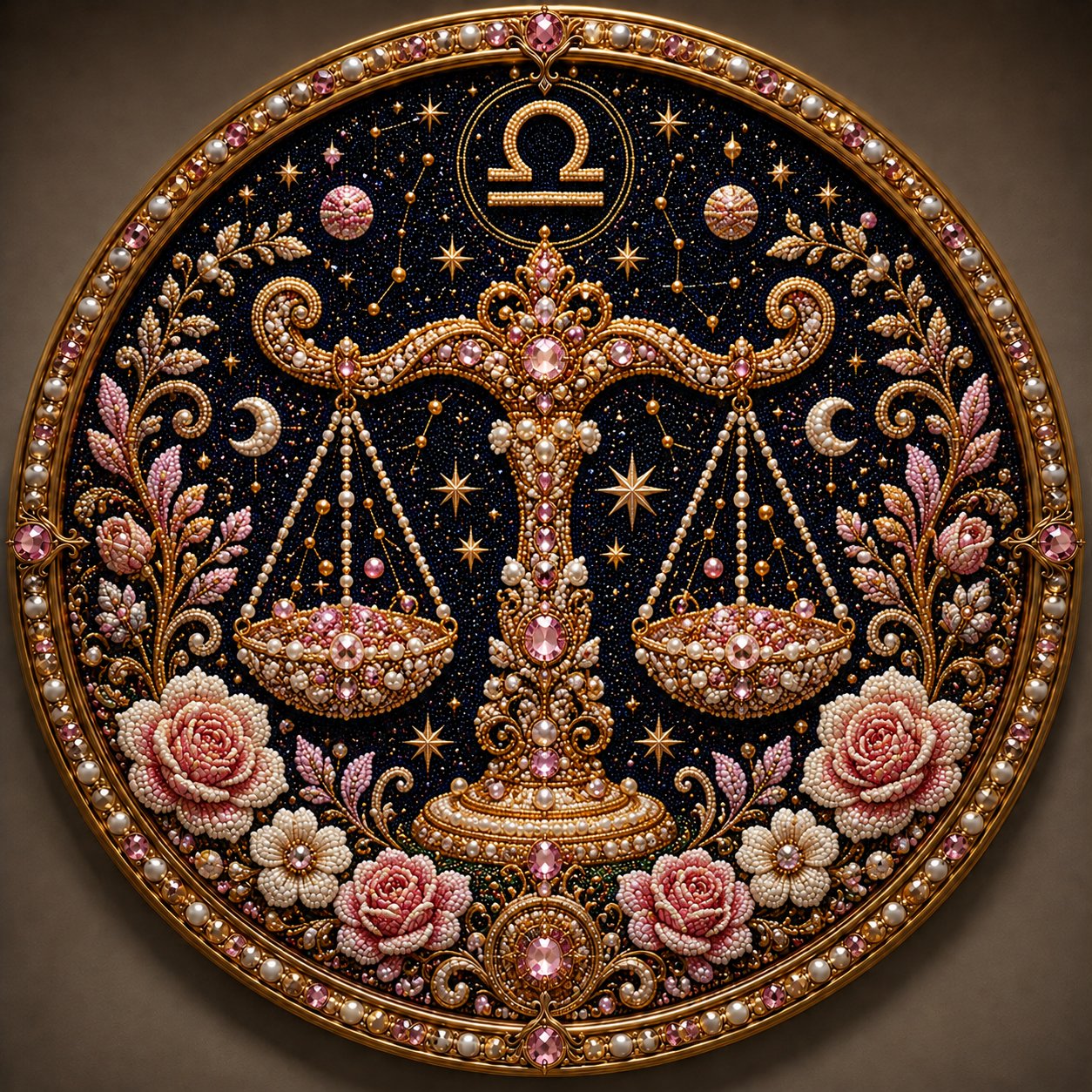 🔥♈12 Zodiac Signs Pearl Art DIY Kit🌙