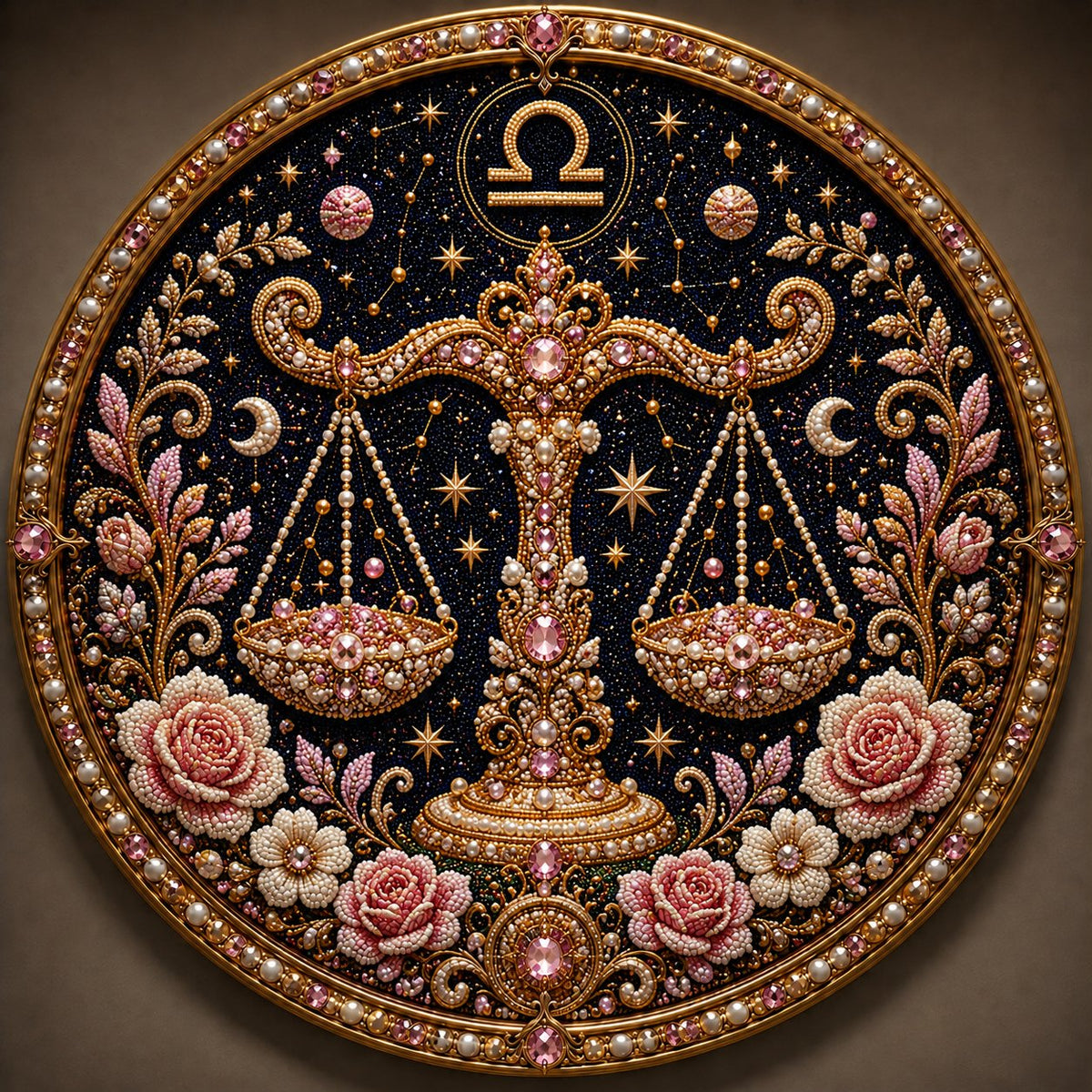 🔥♈12 Zodiac Signs Pearl Art DIY Kit🌙