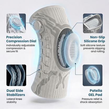 Knee Sleeve | Instant Relief, All-Day Stability & Adjustable Support