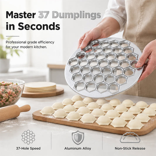 💥 LAST DAY 49% OFF🥟 37‑Hole Dumpling Making Mold