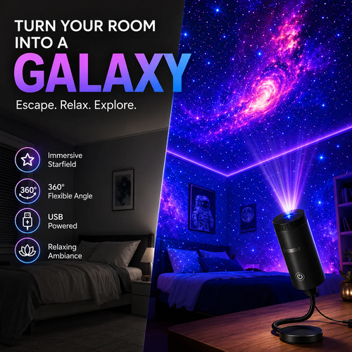 🔥Plug & Play HD Star Projector🔥🌊