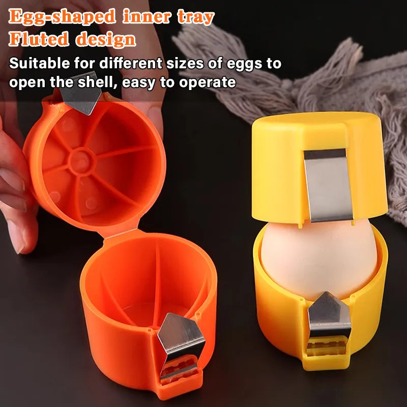 🍳Efficient Egg Cracking Tool, Handy Egg Separator🥘