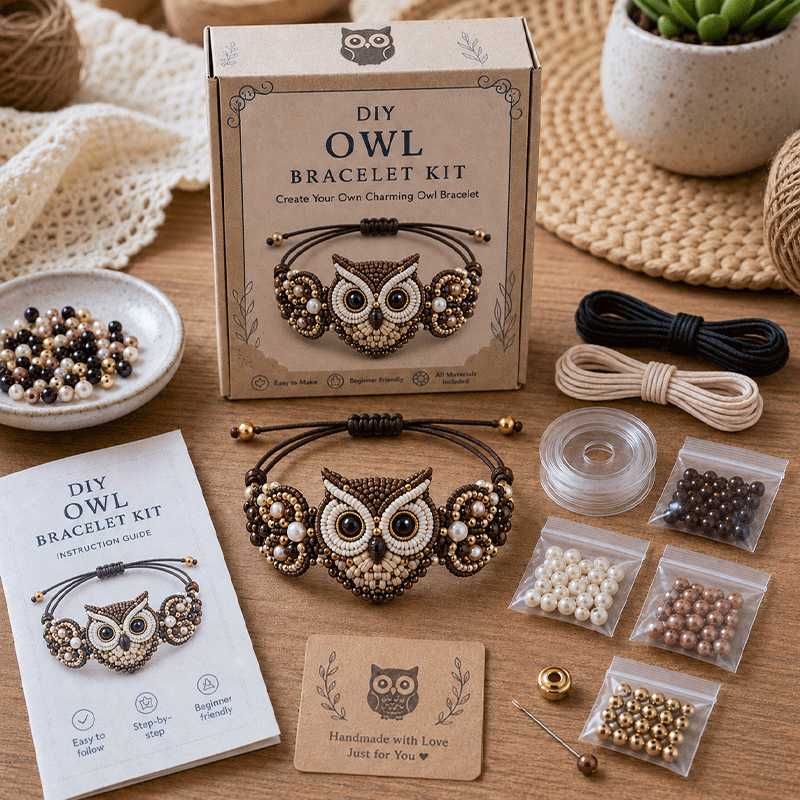 🔥50% Off Last Day - DIY Beaded Bracelet Making Kit🐙🎁