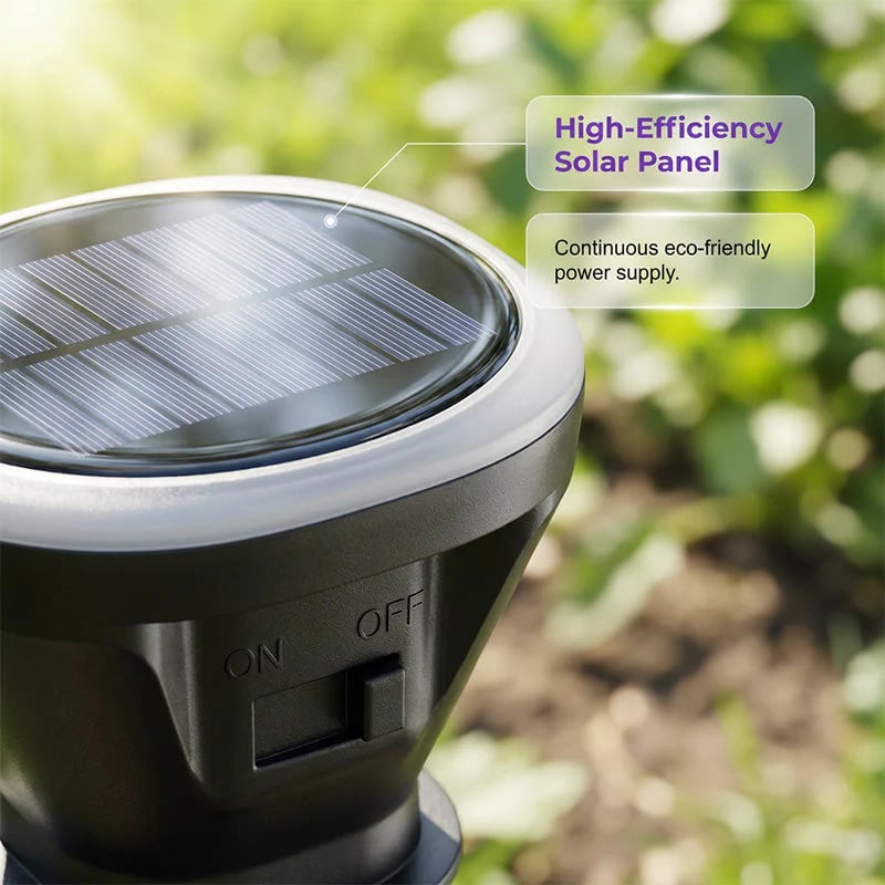 🔥Over 100,000 sold! 🏡️ Solar Powered Ultrasonic Mouse Repeller🛡️ Repel snakes, insects, rodents and protect your home!
