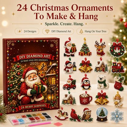🎉Last Day 49% OFF - 🎄🎅 24 Christmas Ornaments To Make & Hang