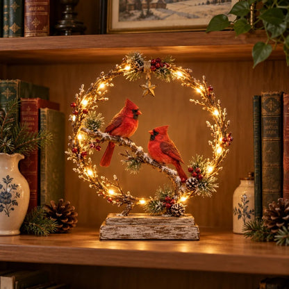 🔥 Last Day 50% OFF✨-Lighted Cardinal Tabletop Decor