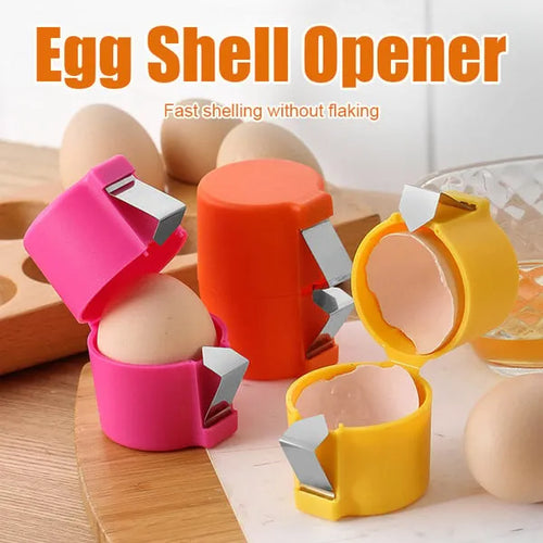 🍳Efficient Egg Cracking Tool, Handy Egg Separator🥘