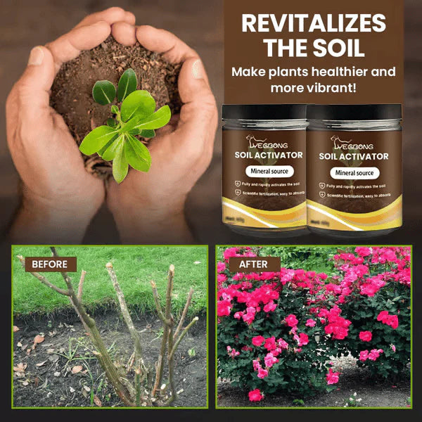 🔥Soil Activator | Fix Soil Structure Balance pH Improve Nutrient Availability for Healthy Thriving Plants
