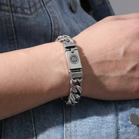 Men's Retro Six-Syllable Mantra Bracelet